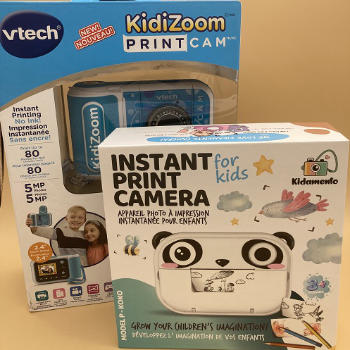 VTech Kidizoom PrintCam review compare Kidamento Model P Koko instant print camera for kids