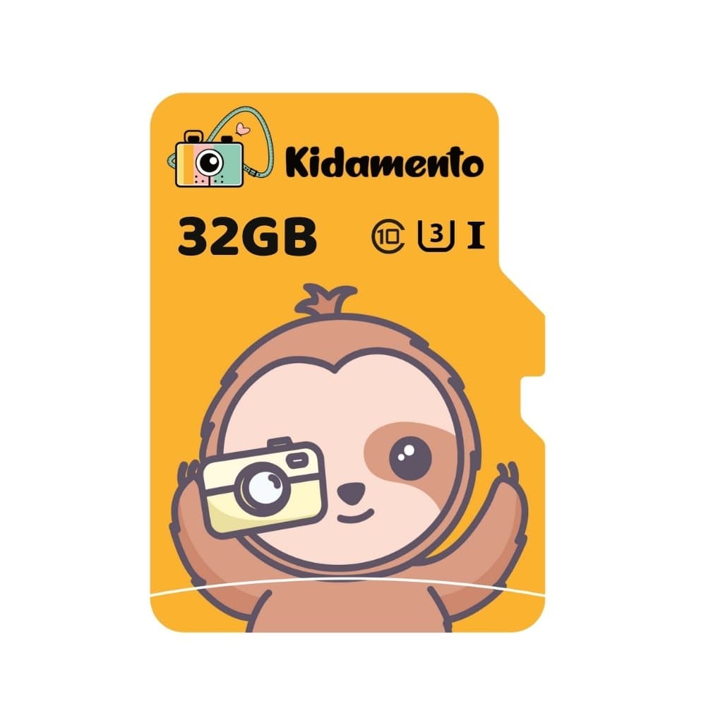 Kidamento Toy Digital Camera MicroSD Memory Card - 32GB