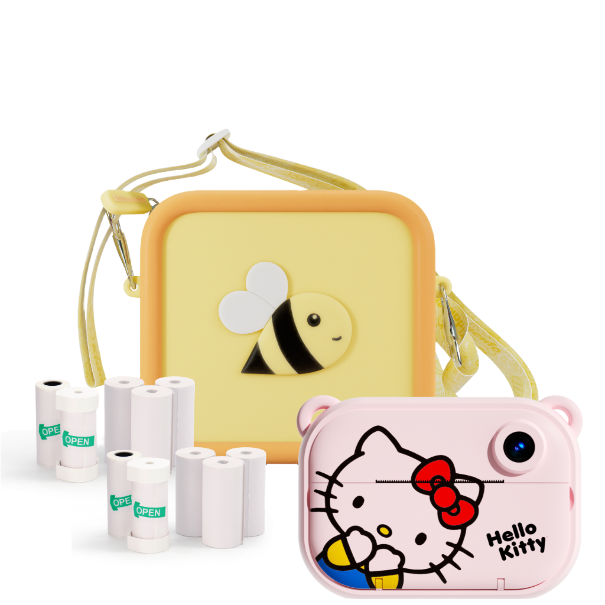 Bag Bundle - Model P Hello Kitty, Refills and Yellow Bag