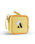 kidamento camera case bag for children 3 years and up yellow bee side look