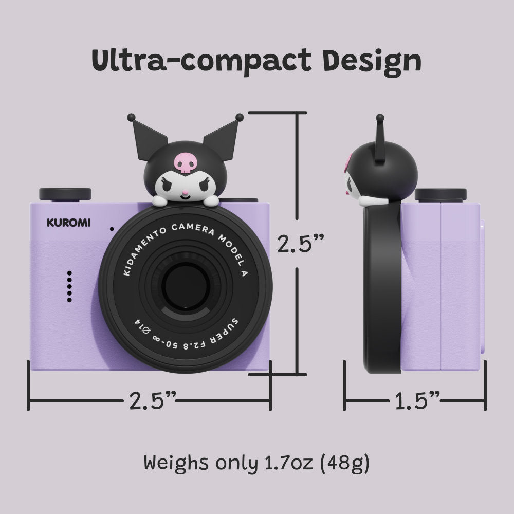 model a camera has ultra-compact size and lightweight design