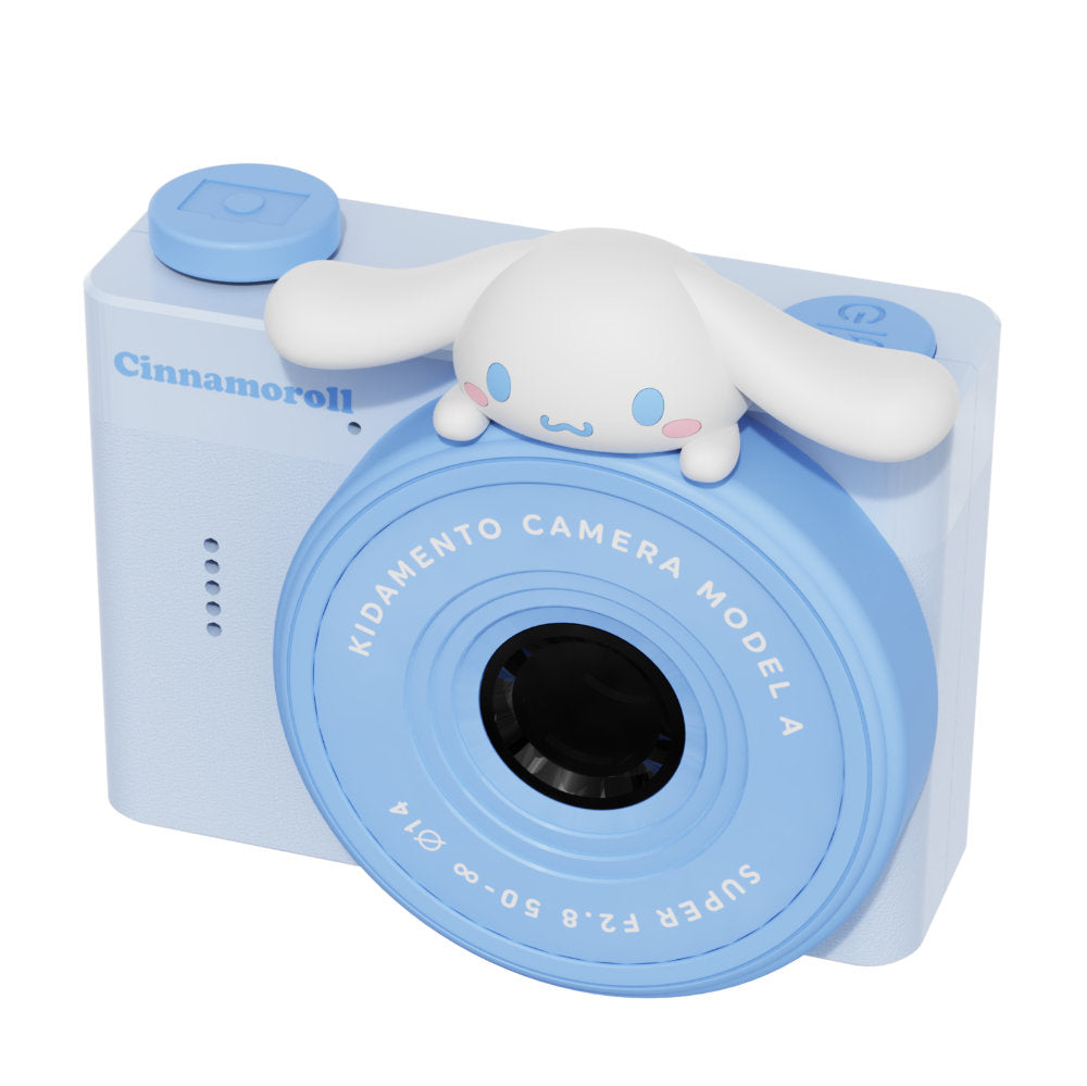 kidamento model a cinnamoroll kids camera for children front tilted