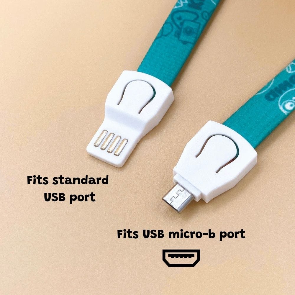 USB-Charging-Lanyard 3 in 1 Cord