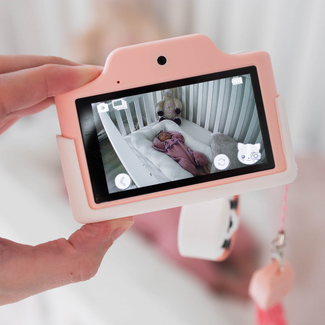 Meowie - 48MP Kids Digital Camera - Model K-Kidamento- full color IPS touchscreen