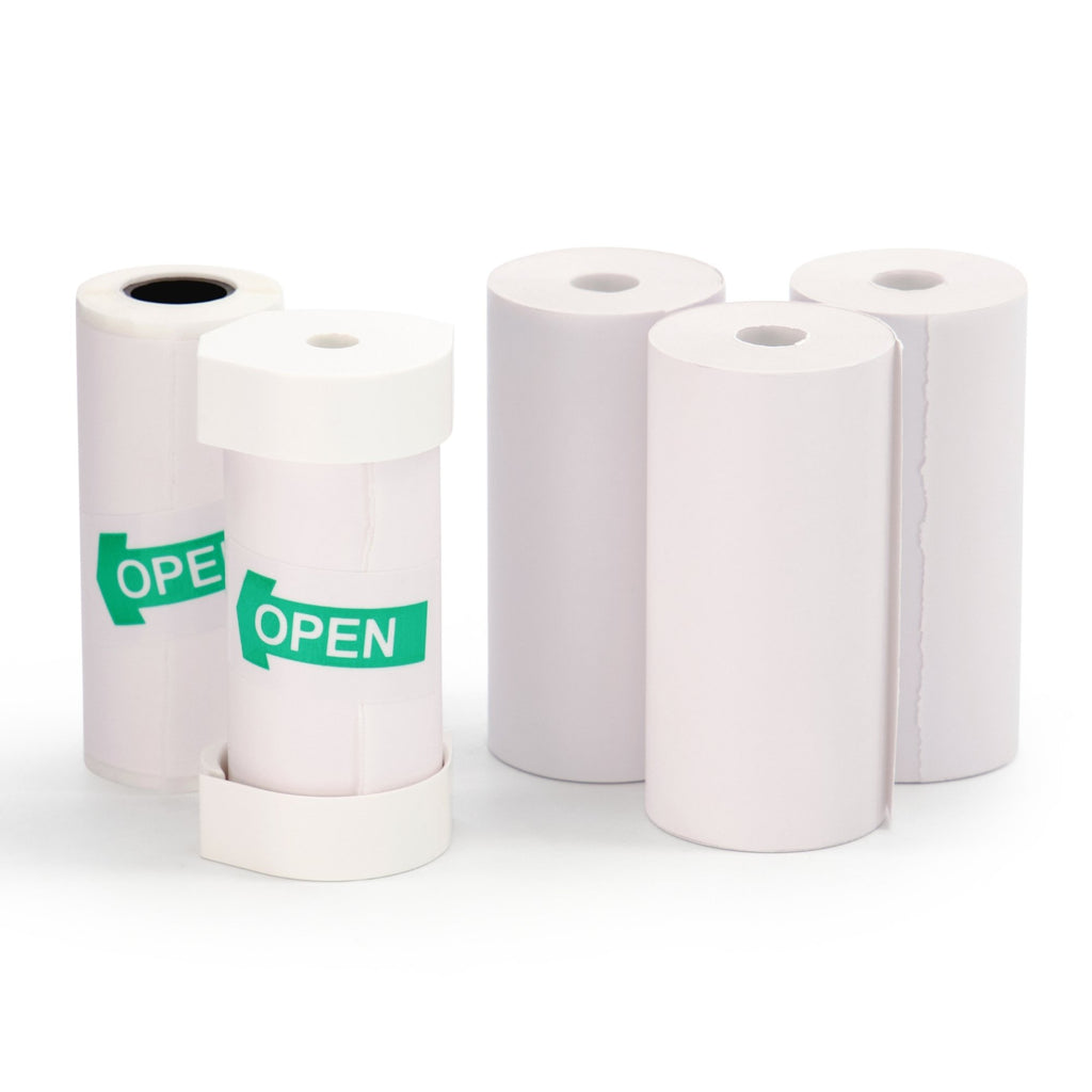 Instant Print Paper Roll Refill Pack, BPA-free BPS-free, 2 1/4