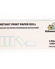 Instant print thermal paper refill set kidamento model p packaging